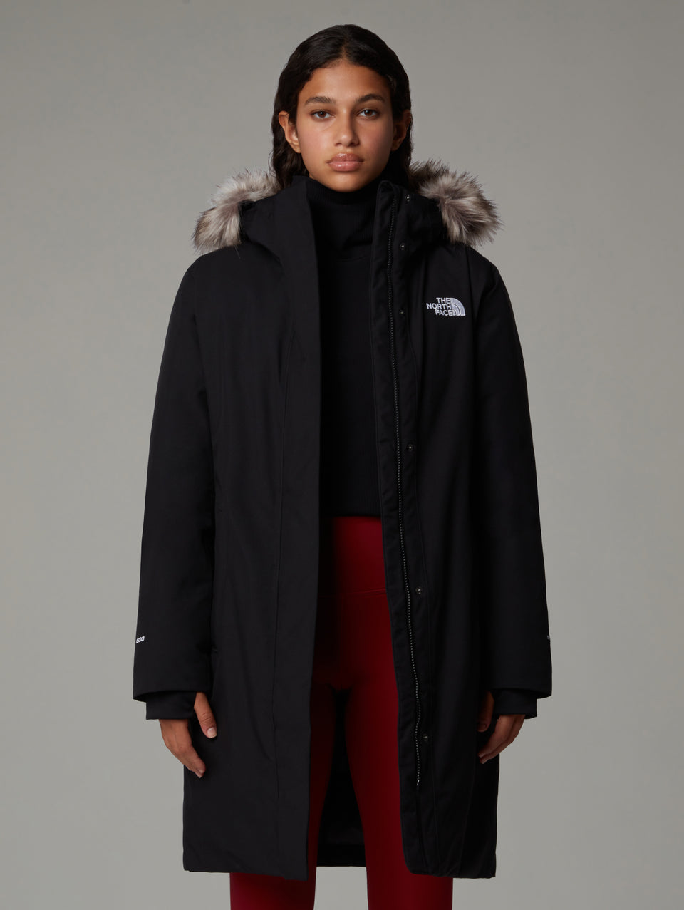 THE NORTH FACE Parka Arctic con Tecnologia DryVent Nero Negozio