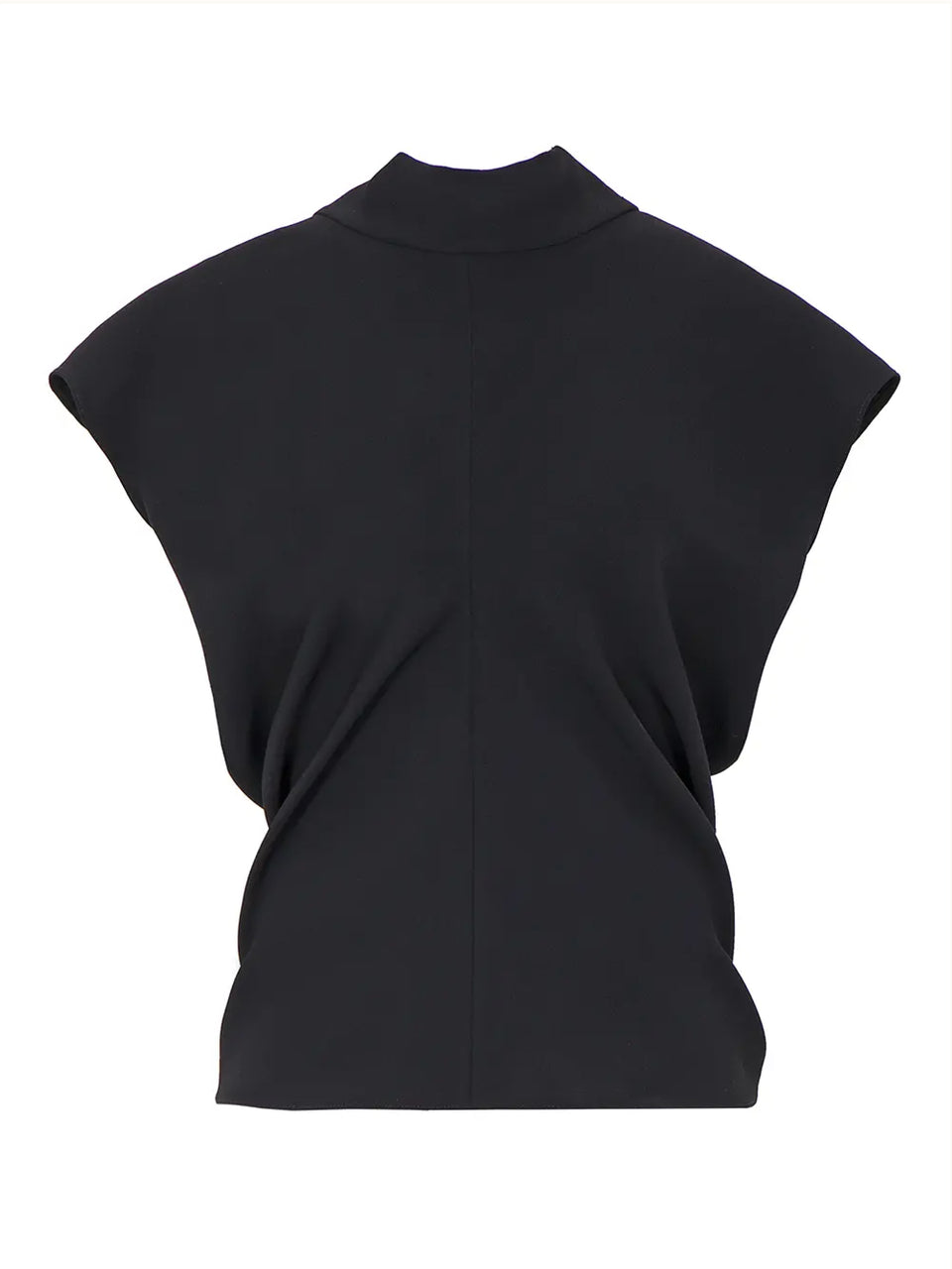 P.A.R.O.S.H. Blusa con Cannello e Fiocco Nero Convenienza