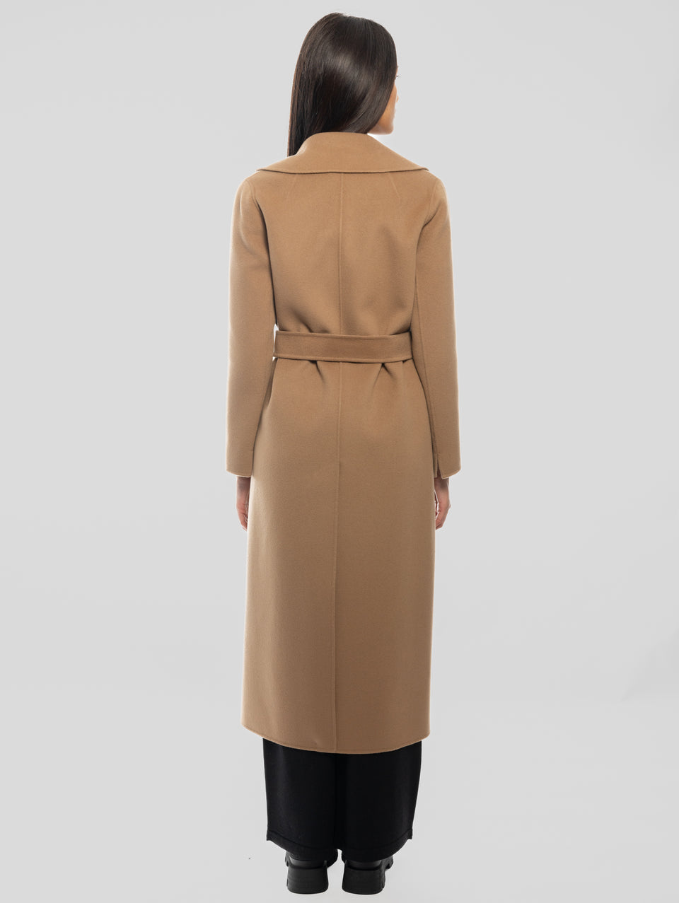 MAX MARA Cappotto Lungo a Vestaglia Poldo Cammello Negozi Online