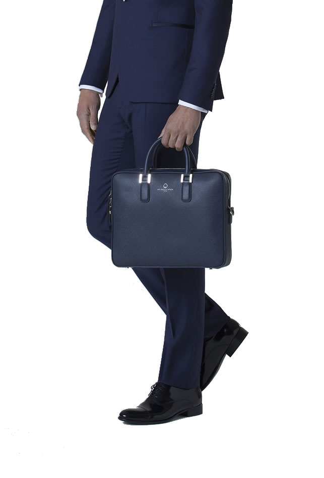 Via della spiga BORSA DA LAVORO IN PELLE ATLANTA Qualità