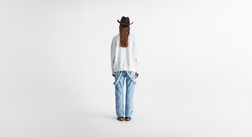 Washington Dee Cee White WDC Sweatshirt Saldi