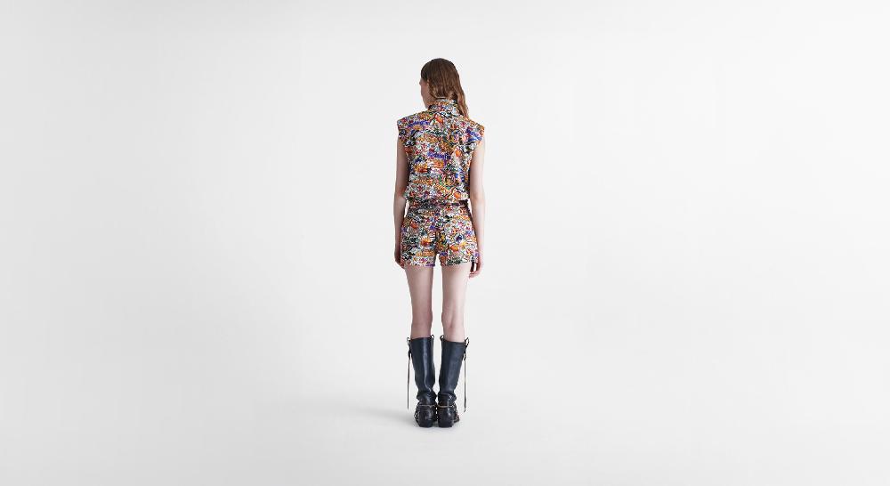 Washington Dee Cee Wdc Print Top Hotsell