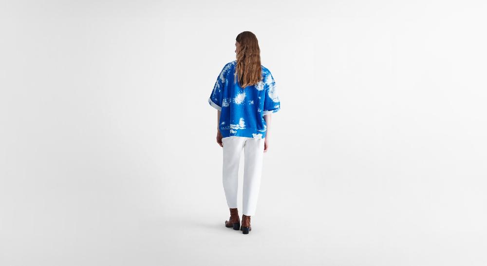 Washington Dee Cee Light Blue Sky Sweatshirt Vendite Flash
