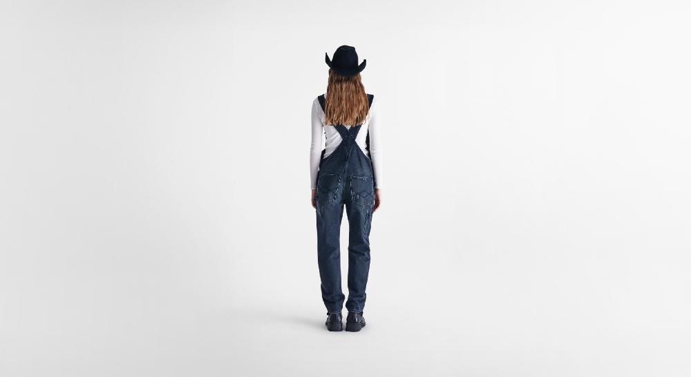 Washington Dee Cee Black Denim Overalls 2025