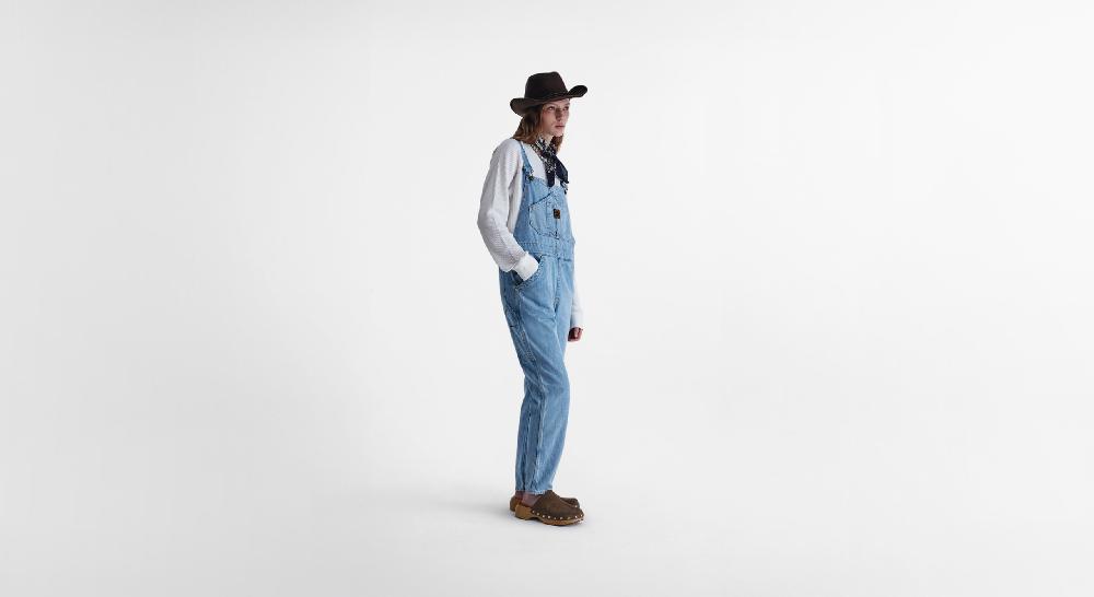 Washington Dee Cee Light Blue Overalls Italia