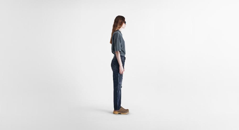 Washington Dee Cee Black Farmer Denim Vendita