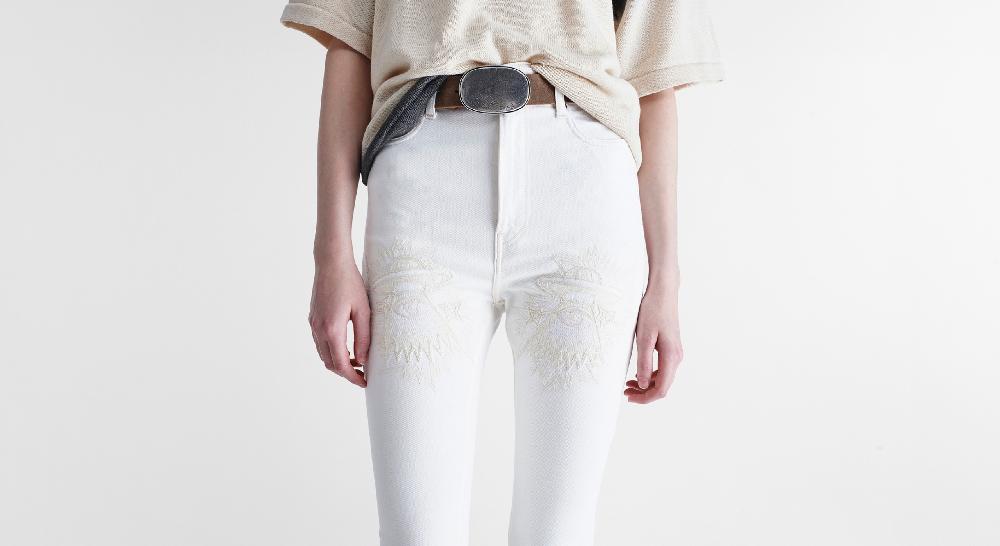 Washington Dee Cee White Rodeo Denim Promozione Limitata