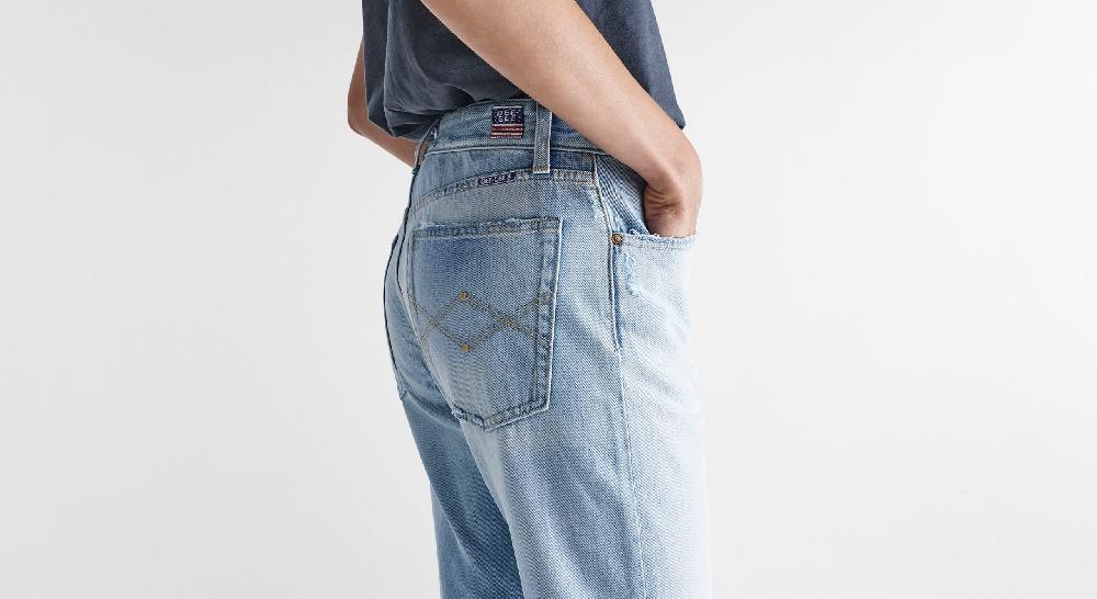 Washington Dee Cee Light Blue Ranch Denim Prezzo Ridotto