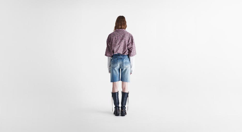 Washington Dee Cee Light Blue Ranch Short Sconto