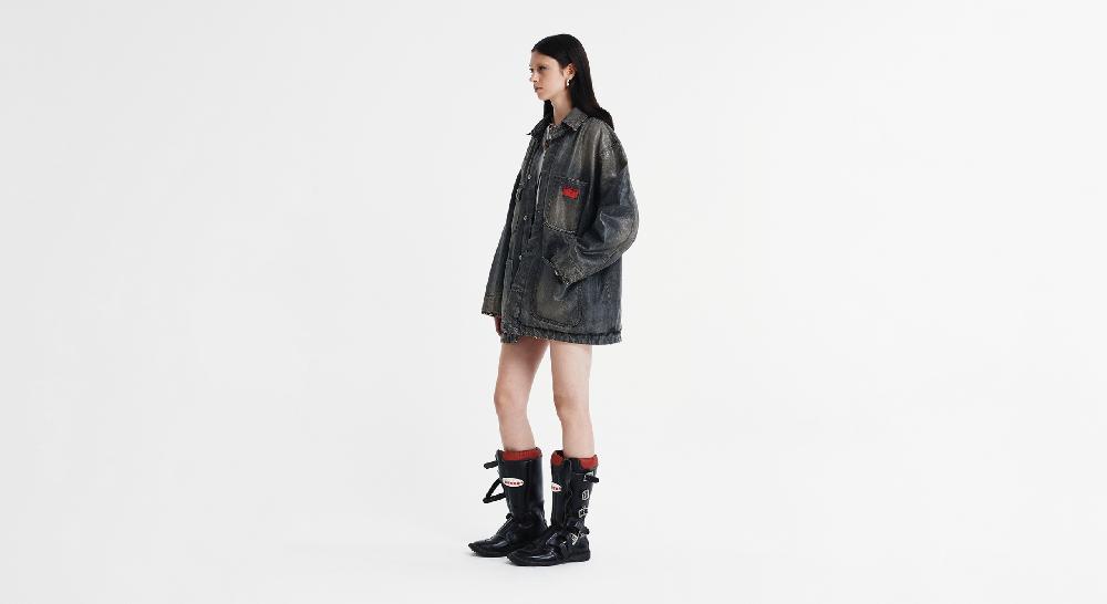 Washington Dee Cee LOOSE FIT TRUCKER JACKET Saldi Di Fabbrica