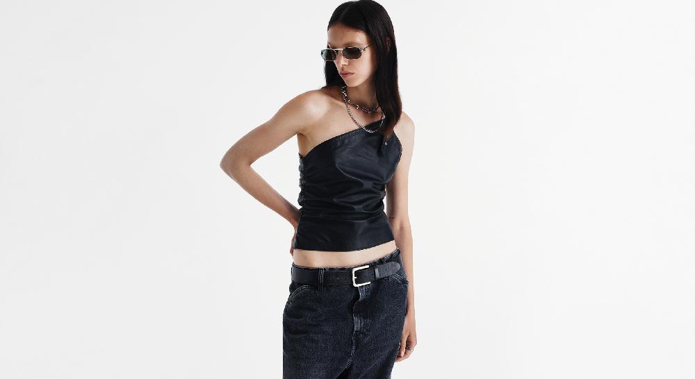 Washington Dee Cee LEATHER TOP Vendita