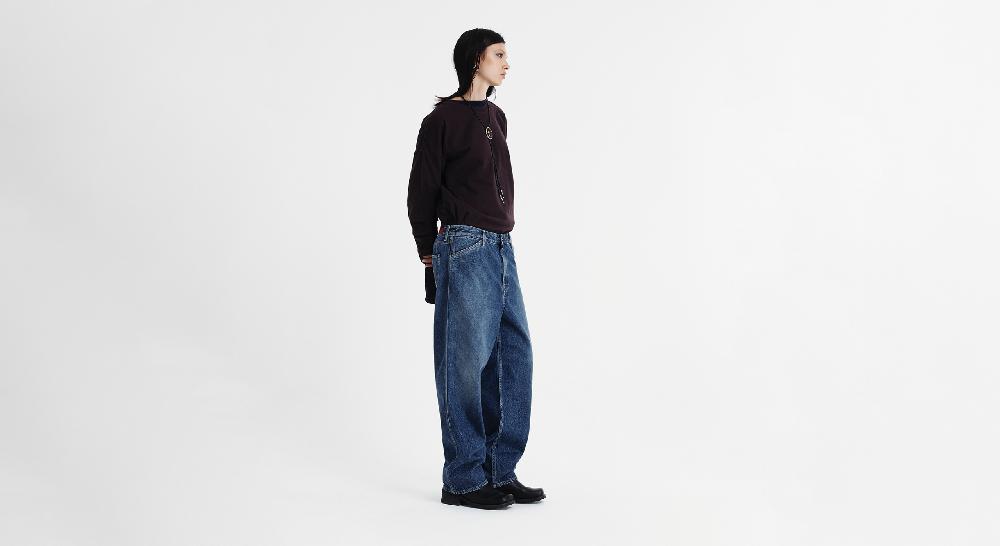 Washington Dee Cee VINTAGE WASHED BLUE PANTS Promozione Limitata