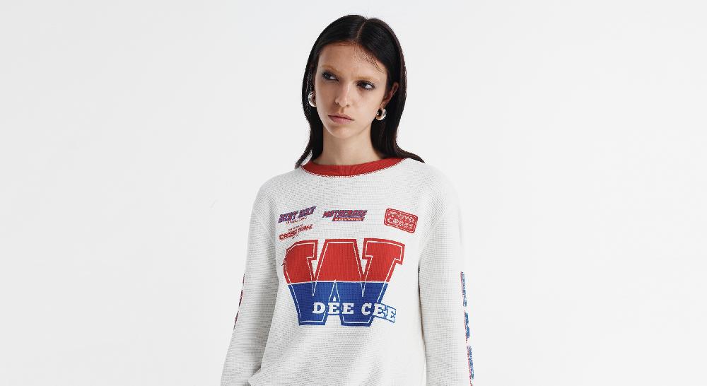 Washington Dee Cee WAFFLE T-SHIRT Prezzo Ridotto