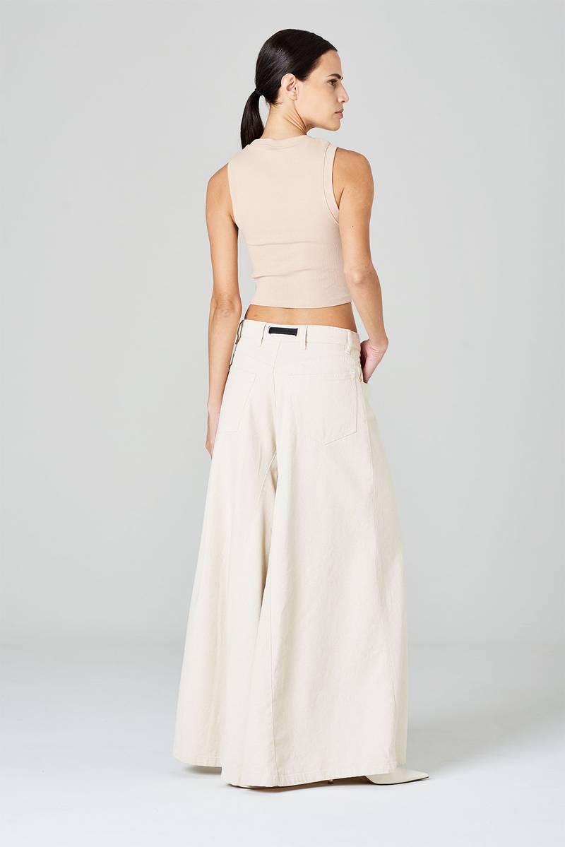 White sand Pantaloni in tessuto modal Promozione