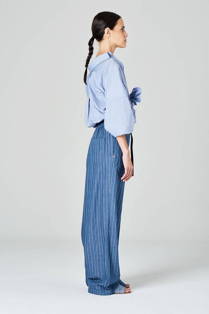 White sand Pantaloni palazzo in denim Soddisfazione Garantita