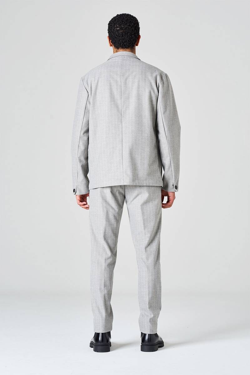White sand Blazer in tessuto trapuntato Outlet