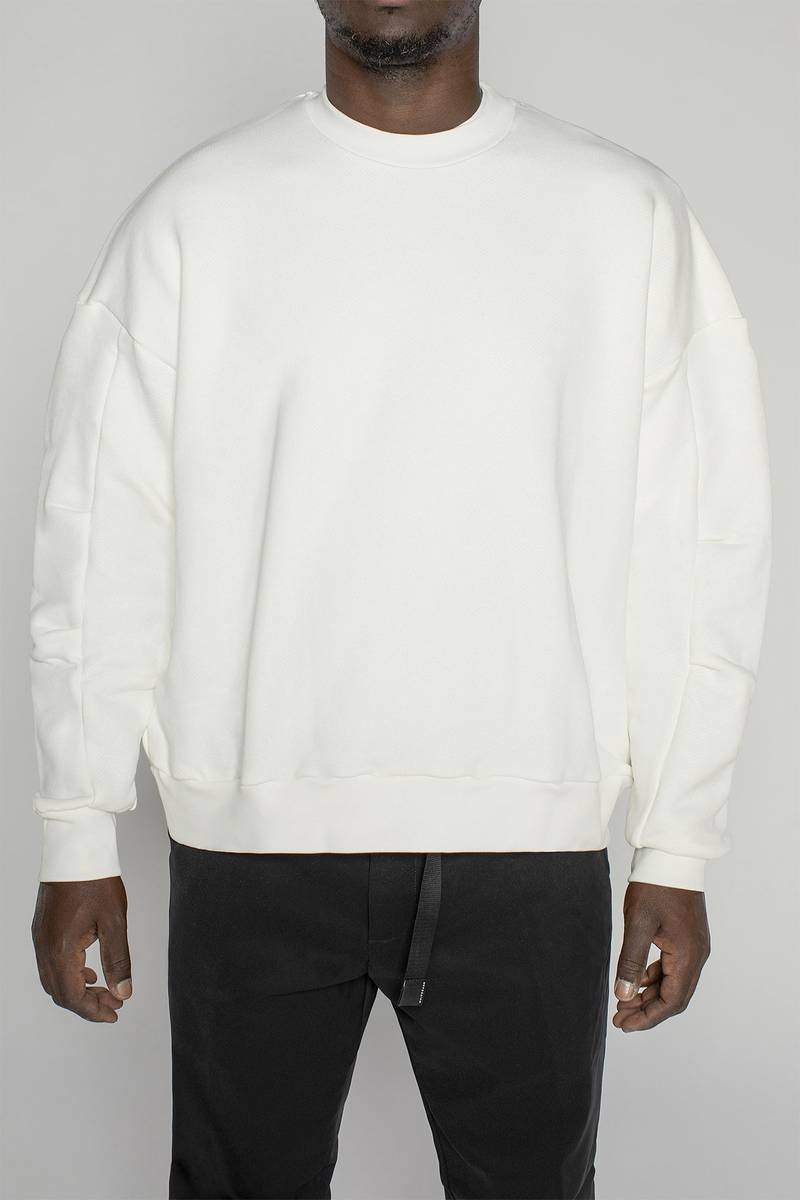 White sand Felpa jersey di cotone Hotsell