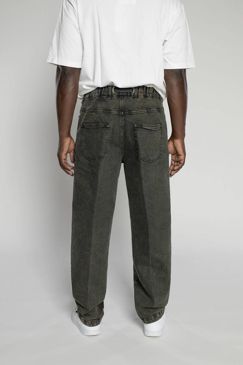 White sand Pantalone cinque tasche in denim trattato I Più Venduti