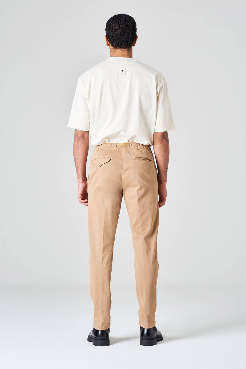 White sand Pantalone in gabardina In Saldo