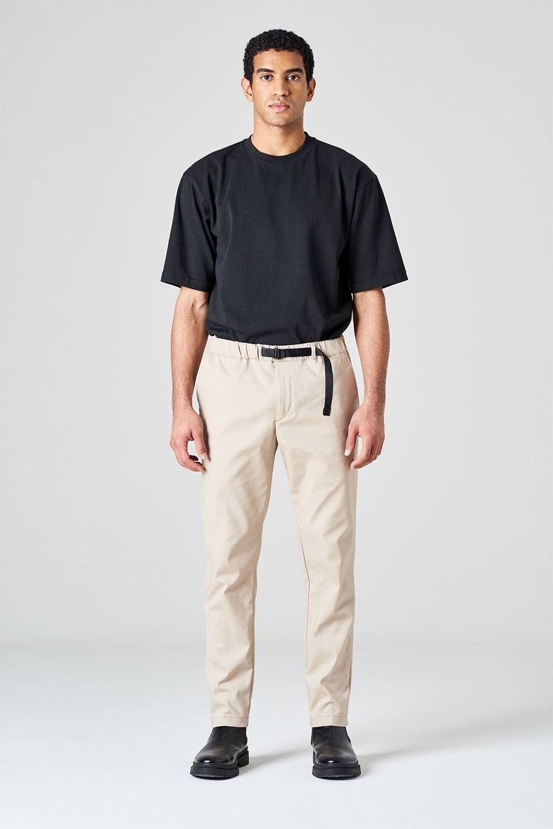 White sand Pantalone in tessuto active stretch di cotone Moda