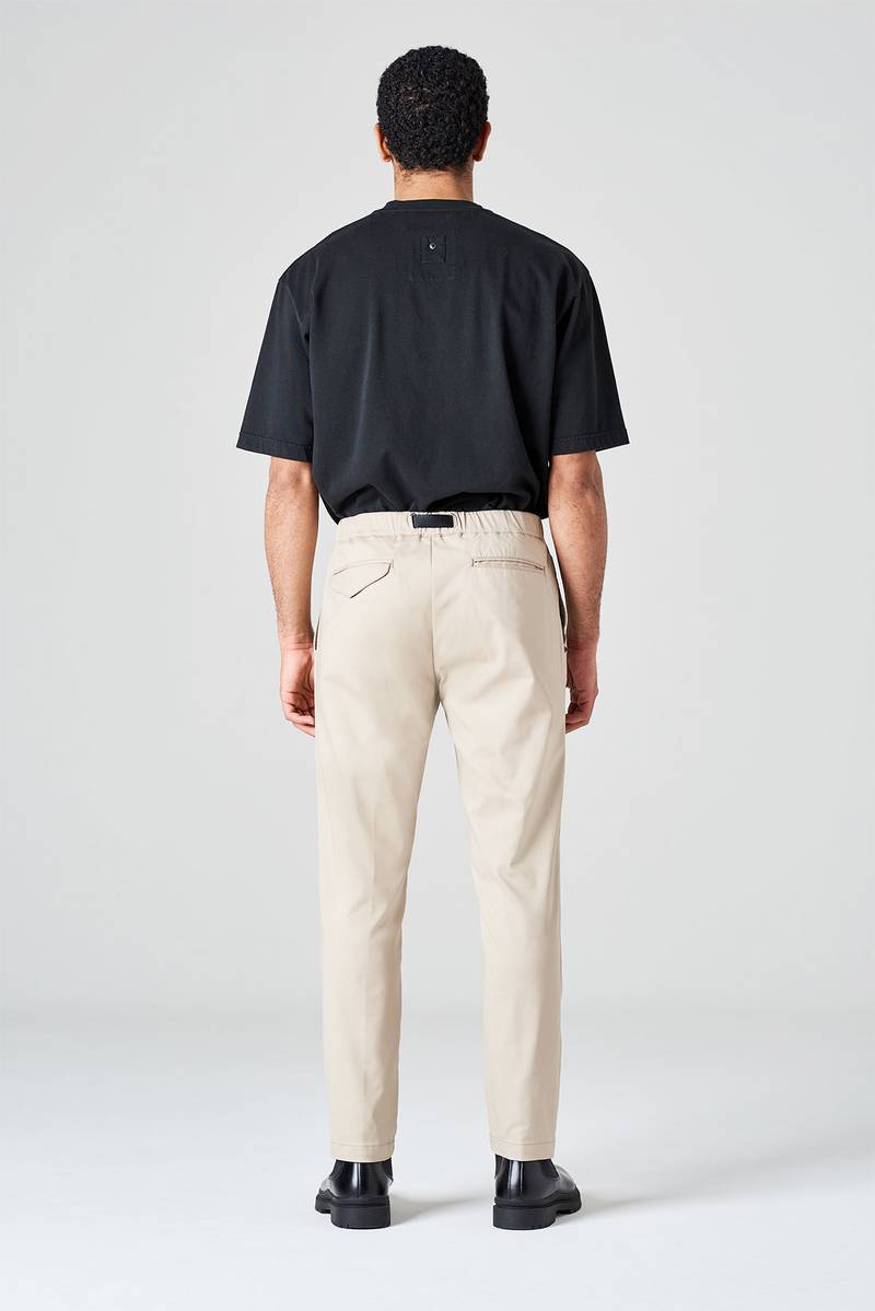 White sand Pantalone in tessuto active stretch di cotone Moda