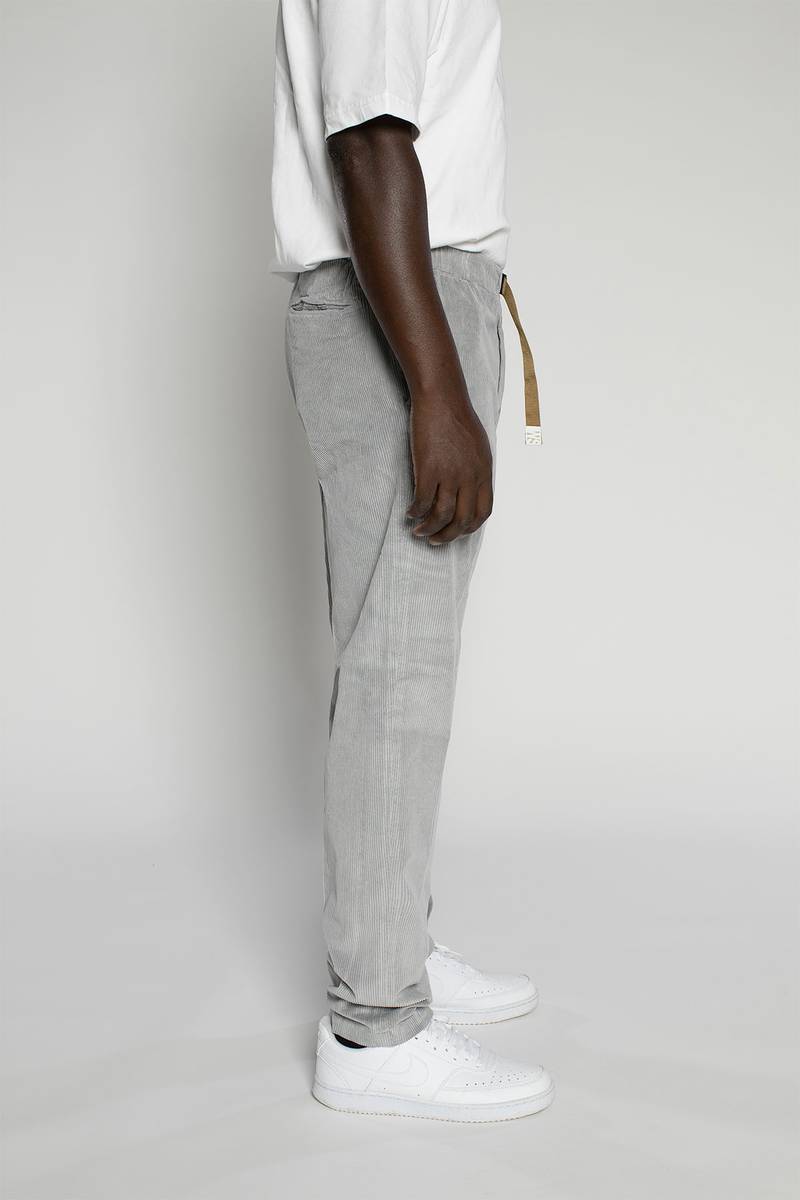 White sand Pantalone in velluto 2025