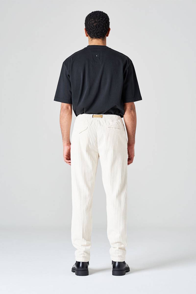White sand Pantalone in velluto a costa larga Italy