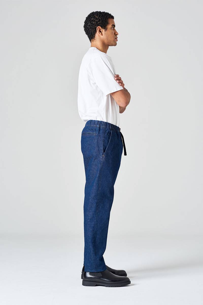 White sand Pantalone in denim cimosato Italia