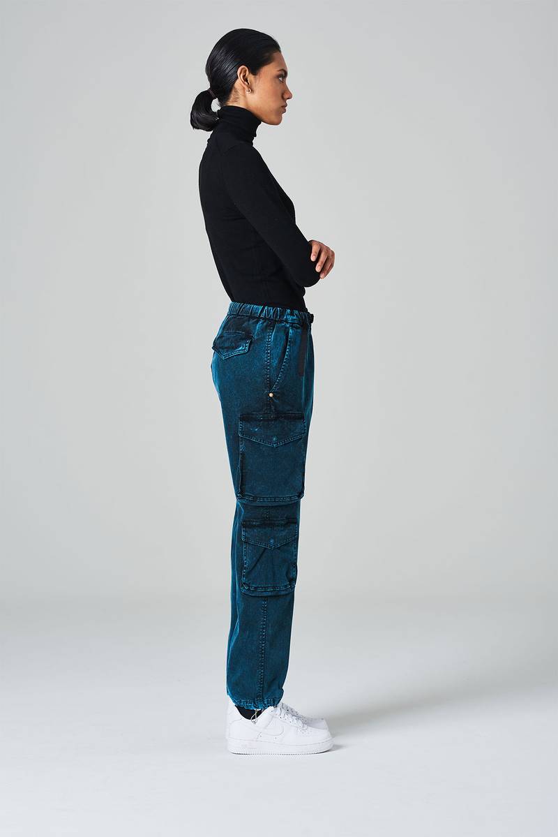 White sand Pantalone tasconato con laccio Vendita Economica