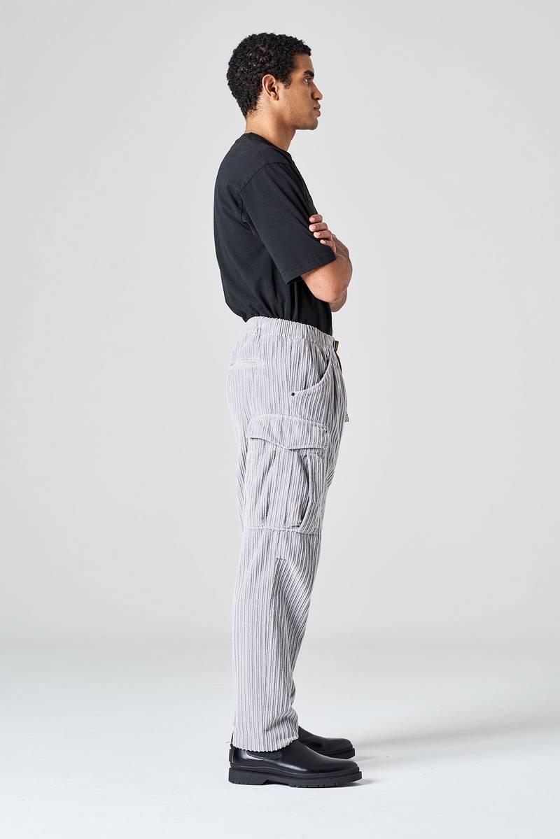 White sand Pantalone cargo in gabardina Spedizione Gratuita