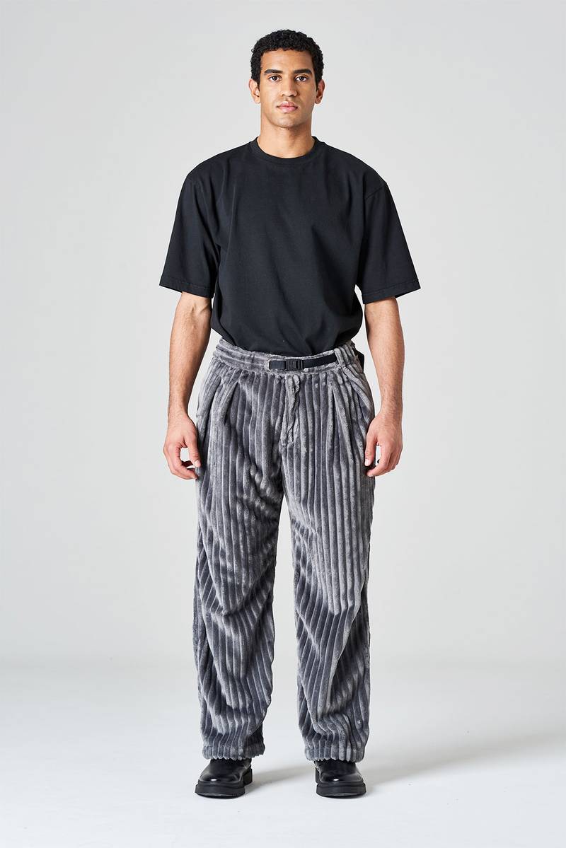 White sand Pantalone gamba larga in velluto Qualità Garantita
