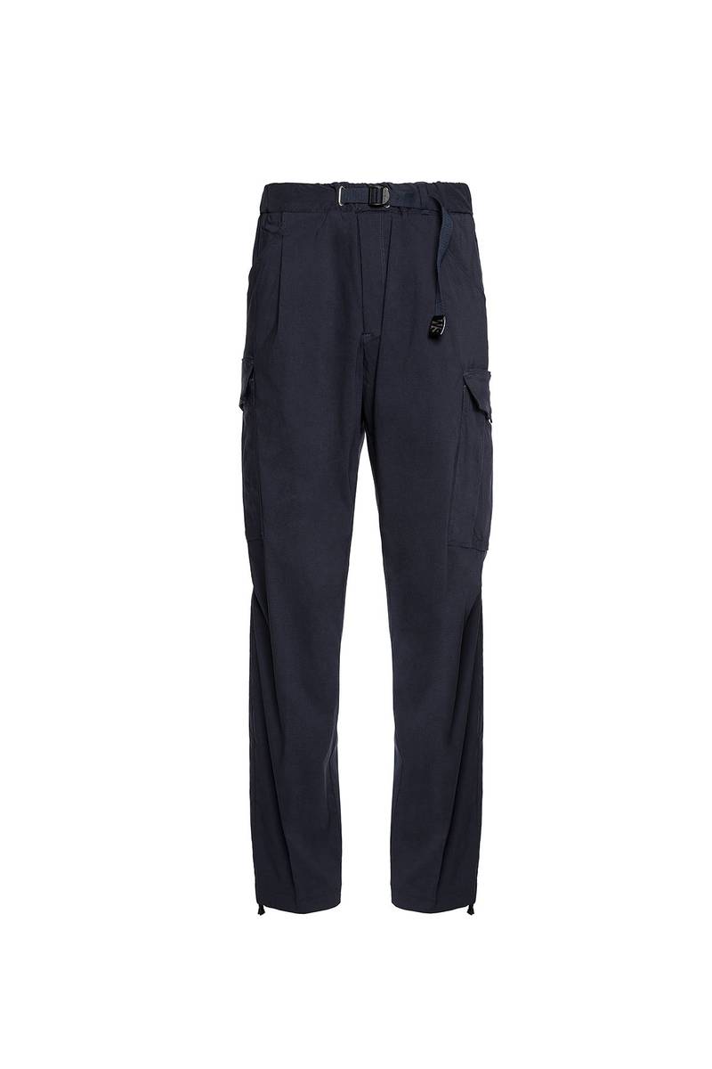 White sand Pantaloni cargo con gamba dritta in tessuto tecnico stretch