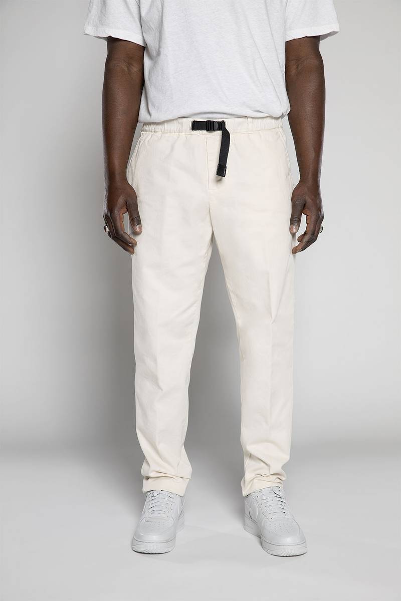 White sand Pantaloni in tessuto bull denim Lightning offer