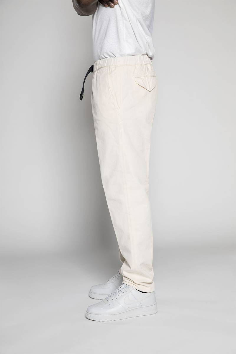 White sand Pantaloni in tessuto bull denim Lightning offer