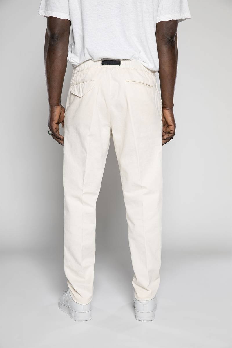 White sand Pantaloni in tessuto bull denim Lightning offer