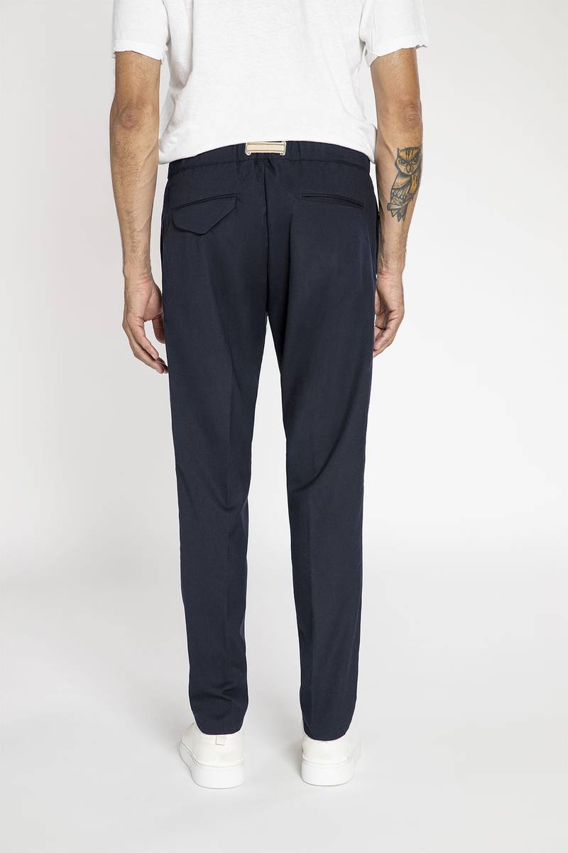 White sand Pantalone in tessuto effetto lana Soddisfazione Garantita