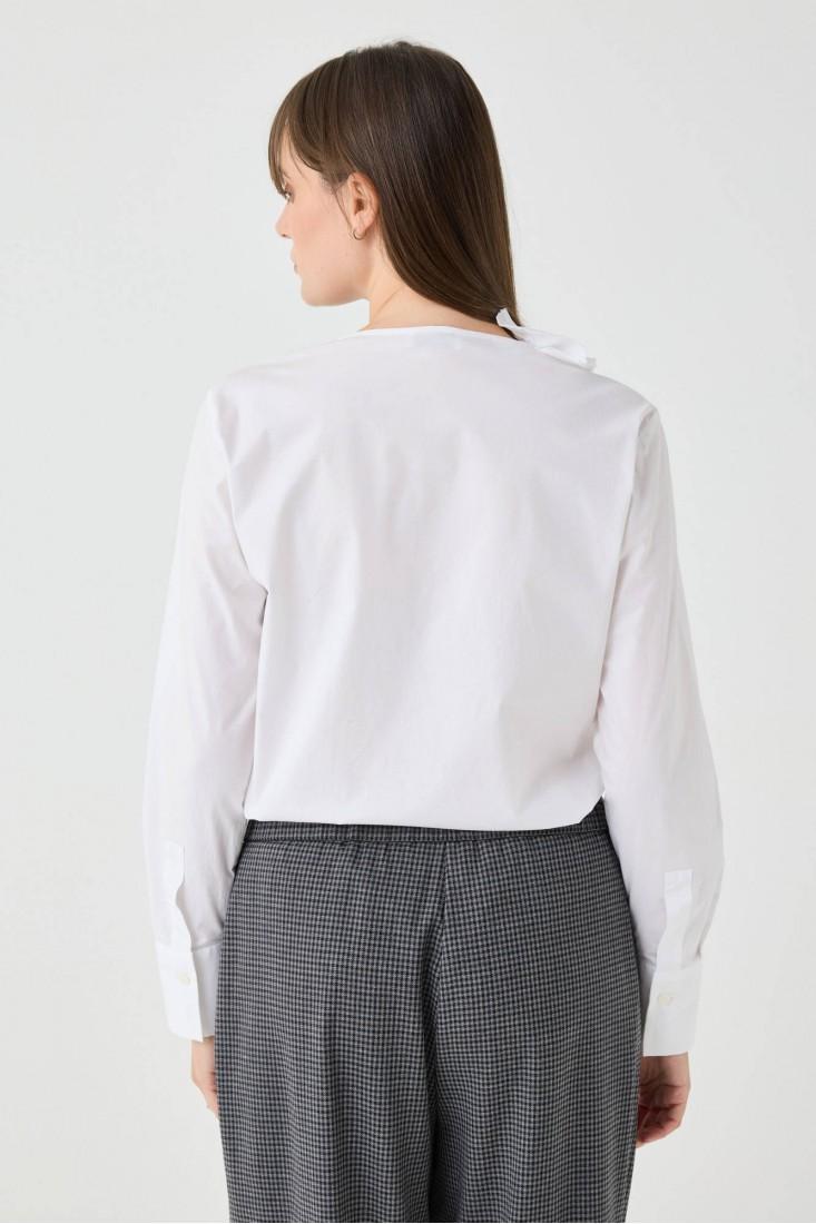 Zanetti 1965 Camicia con dettaglio di fiori Italy