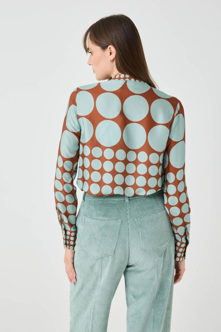 Zanetti 1965 Blusa con stampa geometrica Acquista Ora