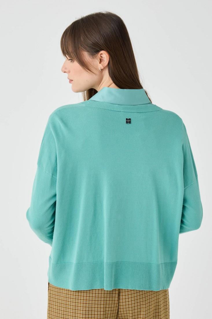 Zanetti 1965 Cardigan in misto viscosa Sconto