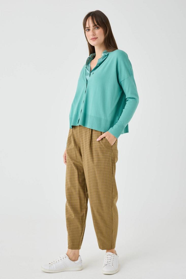 Zanetti 1965 Cardigan in misto viscosa Sconto