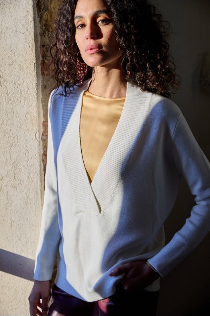 Zanetti 1965 Maglione in misto viscosa Economico