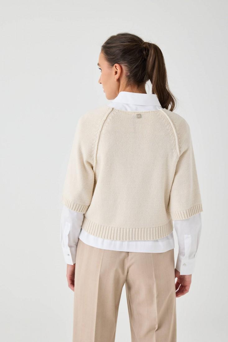 Zanetti 1965 Maglione con paillettes Affare Del Giorno