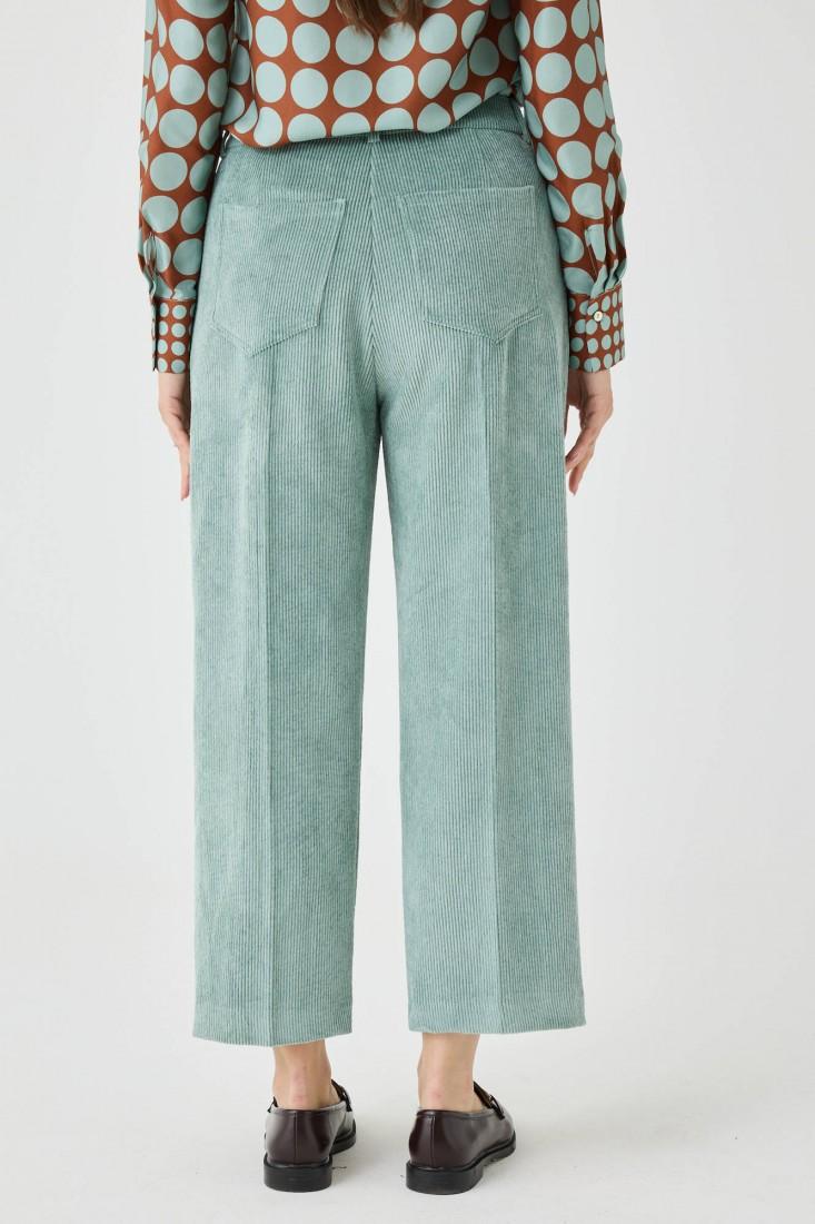 Zanetti 1965 Pantaloni in velluto cropped Pezzi Unici