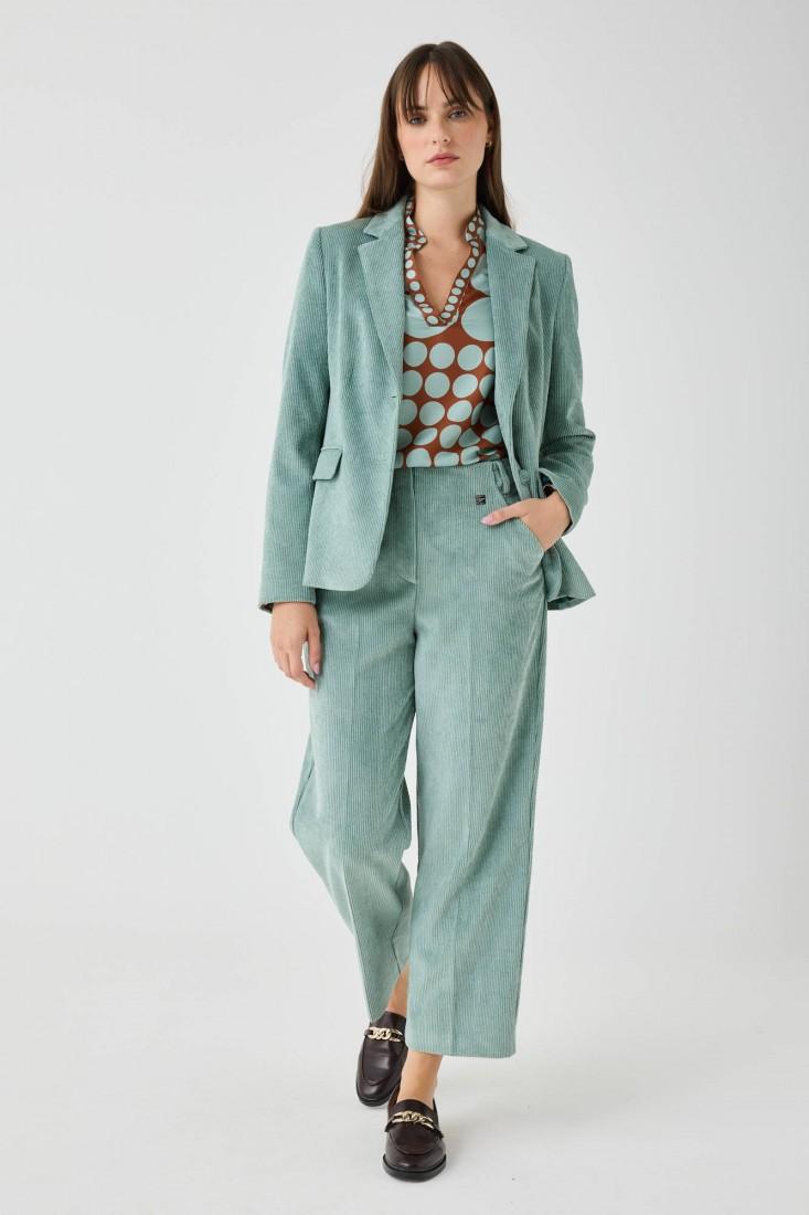 Zanetti 1965 Pantaloni in velluto cropped Pezzi Unici