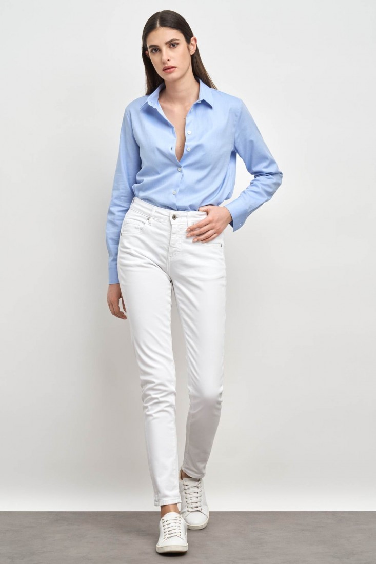 Zanetti 1965 Camicia in oxford ANGIE Affare Del Giorno
