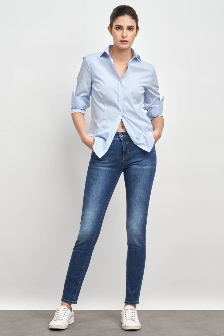 Zanetti 1965 Camicia a righe CATHY Sottocosto